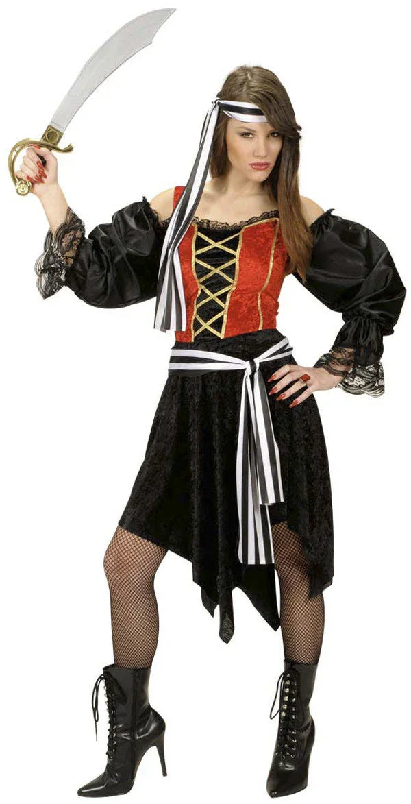 Disfraz de Pirata Bucanera para Mujer Piratas Widmann